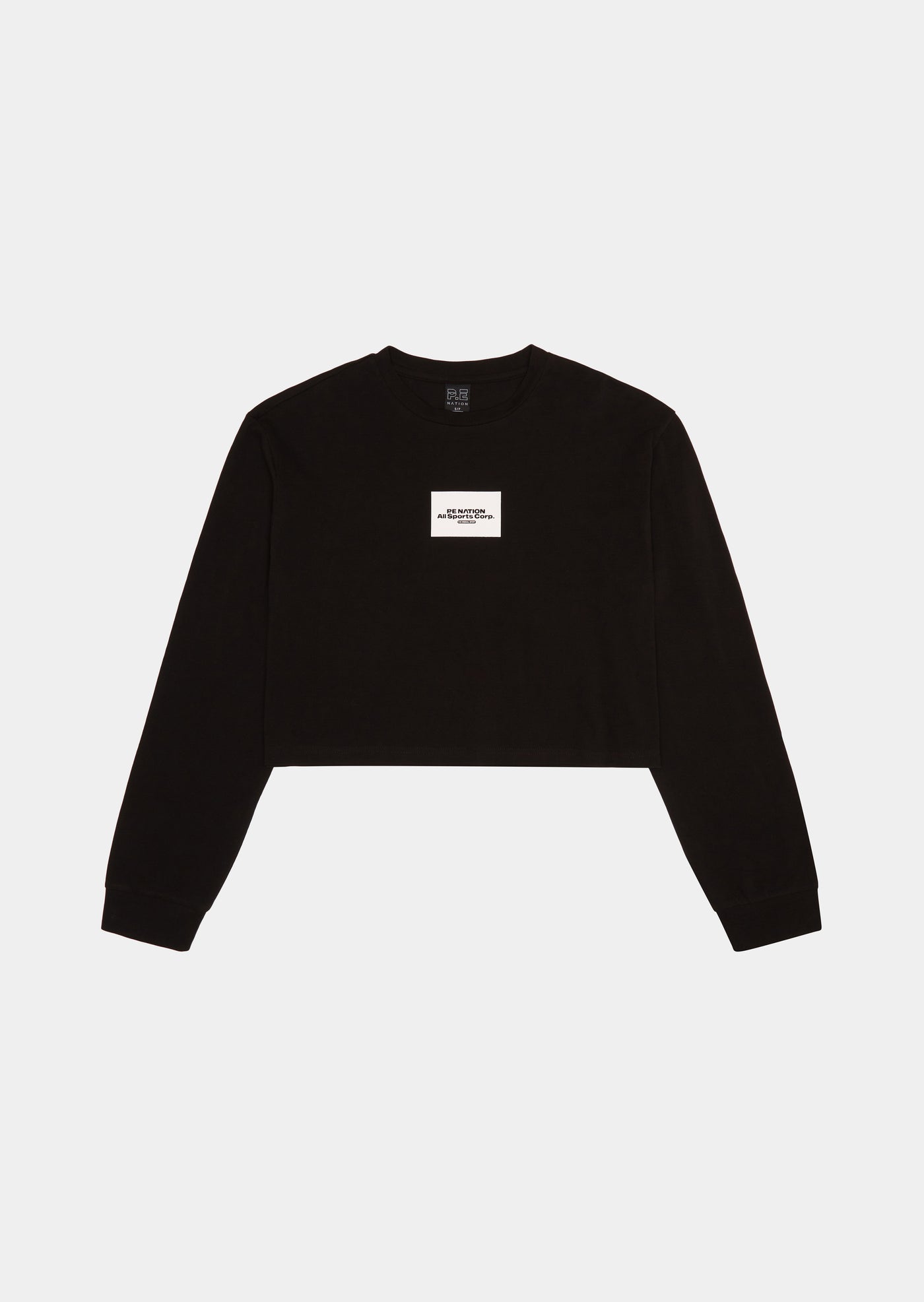 TITLE GAME LS TEE IN BLACK