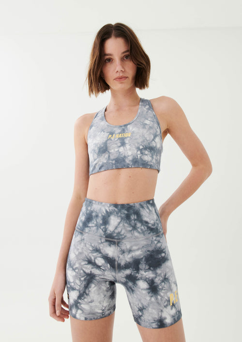 ASCEND SPORTS BRA IN DARK SHADOW