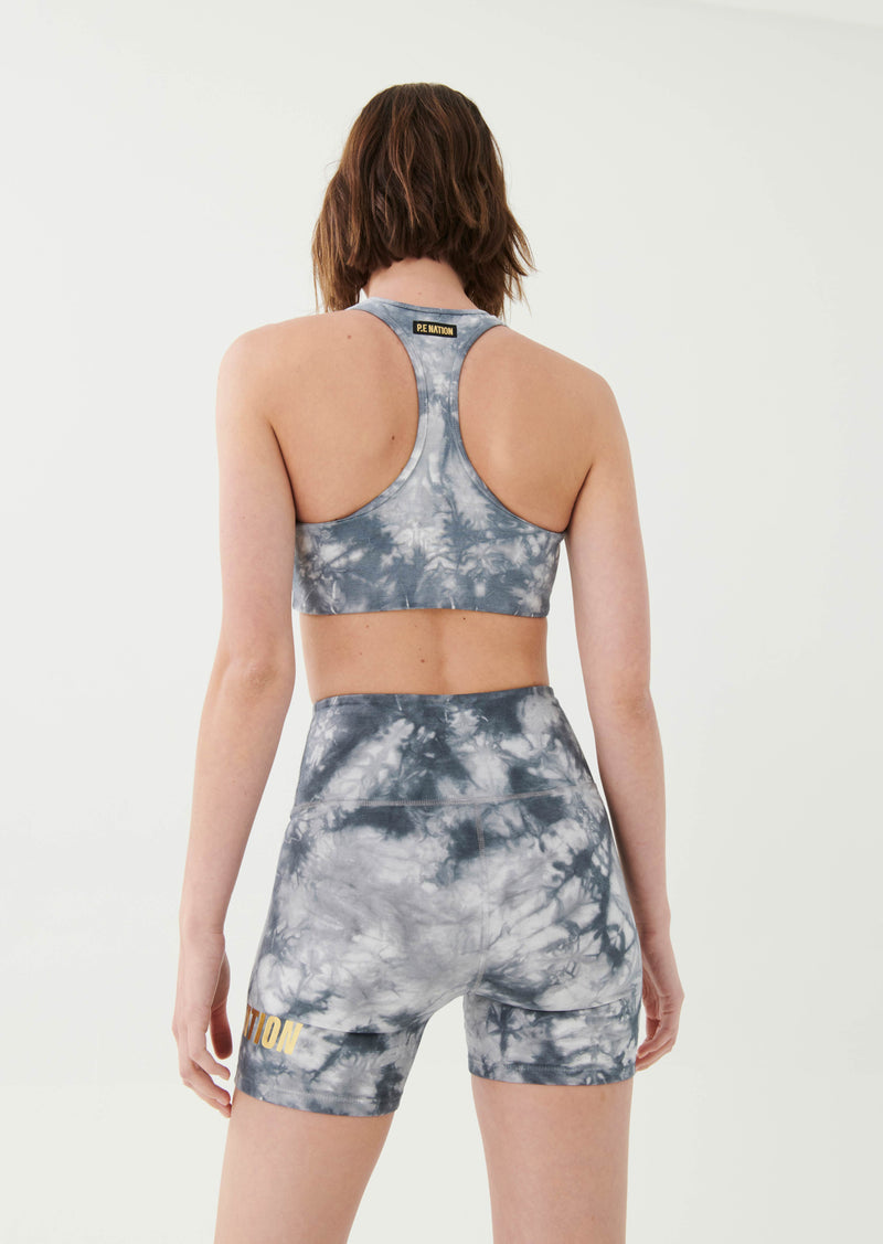 ASCEND SPORTS BRA IN DARK SHADOW