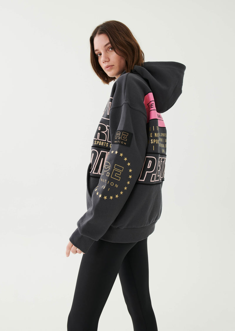 DIMENSION HOODIE IN DARK SHADOW