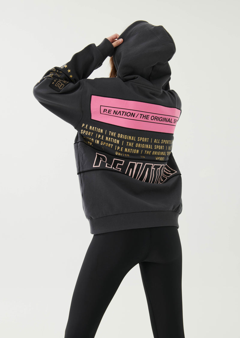 DIMENSION HOODIE IN DARK SHADOW