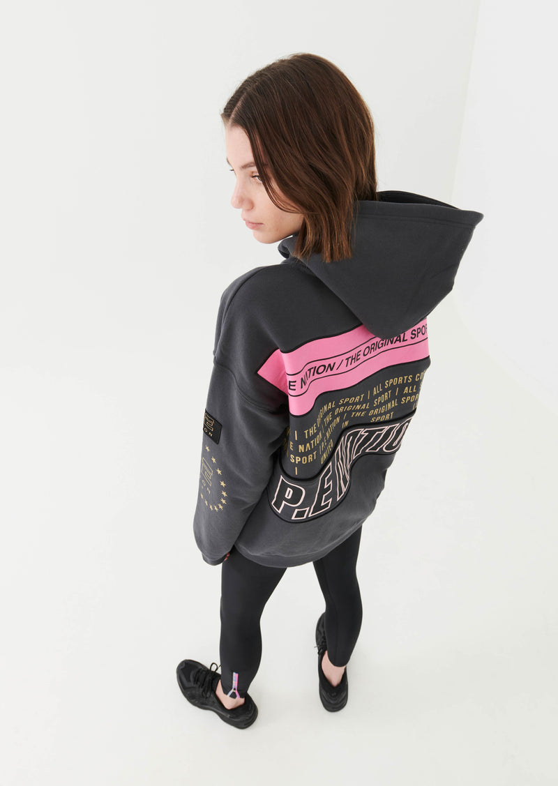 DIMENSION HOODIE IN DARK SHADOW