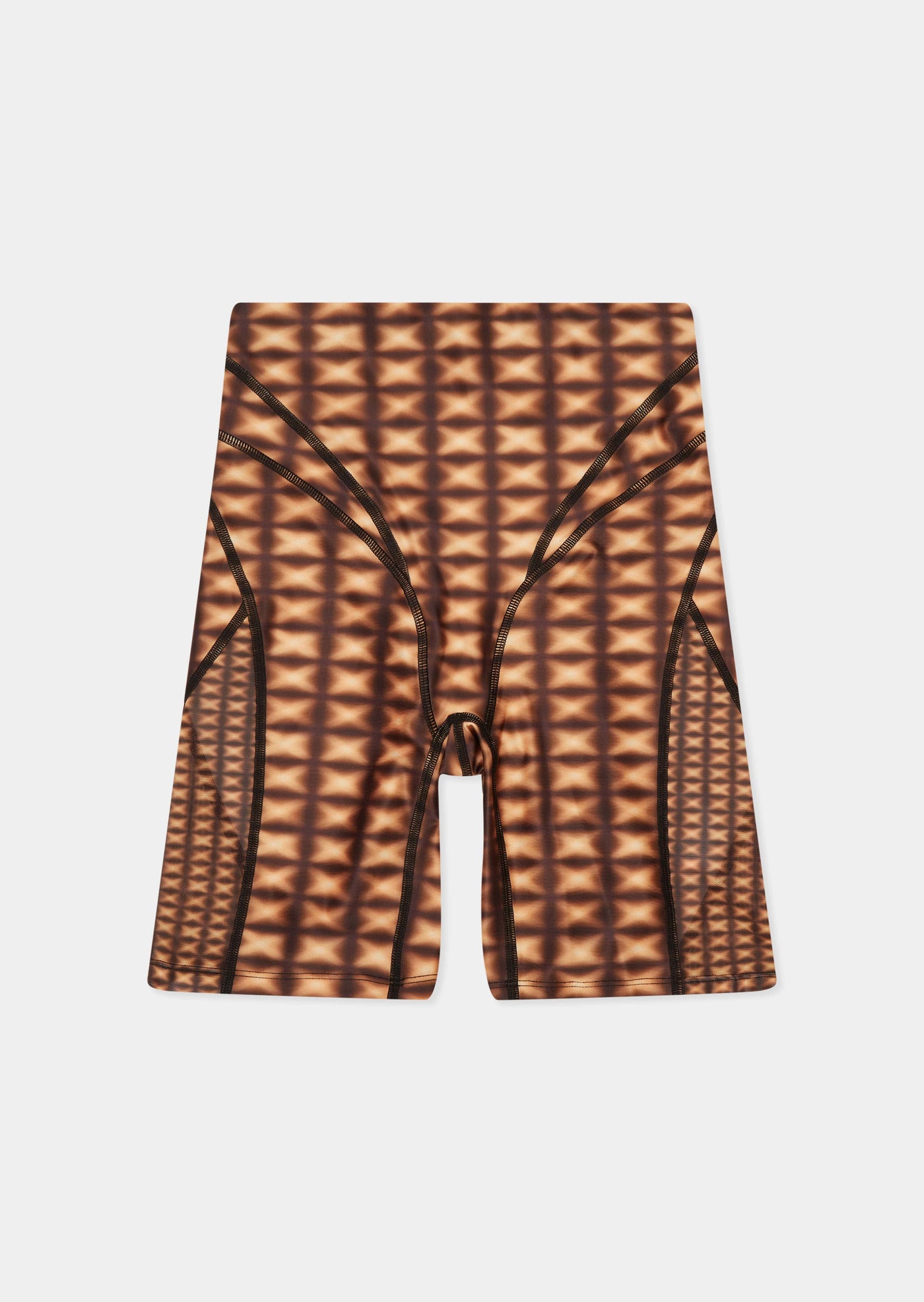 DIGNITY BIKE SHORT IN CHECK PRINT