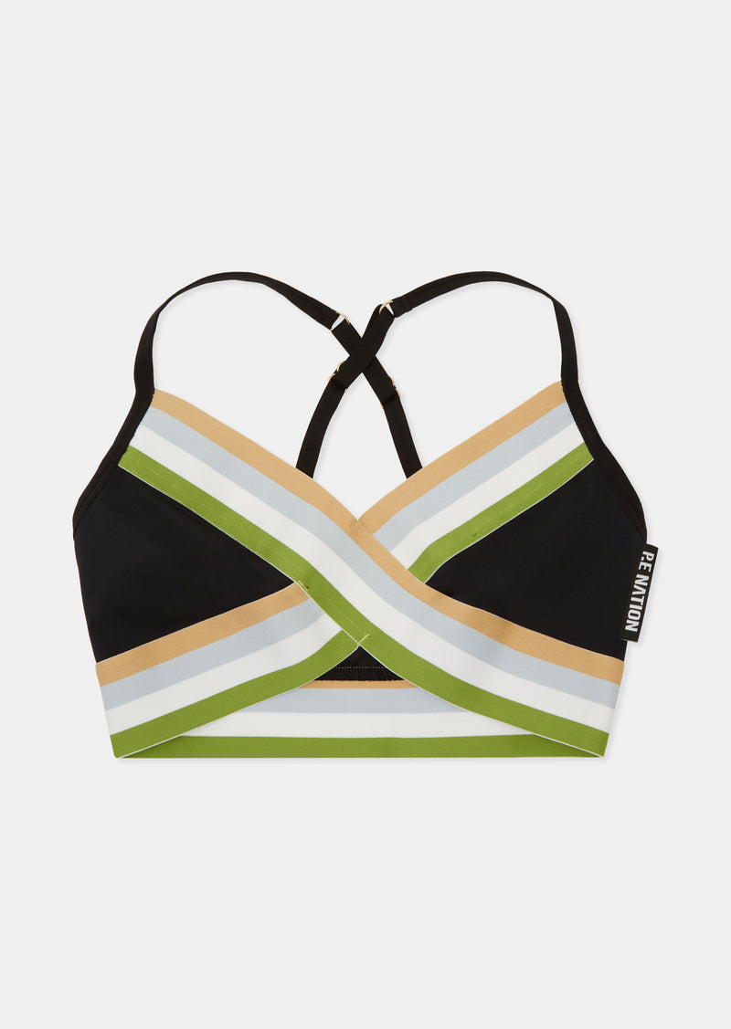 Half Volley Sports Bra, Black