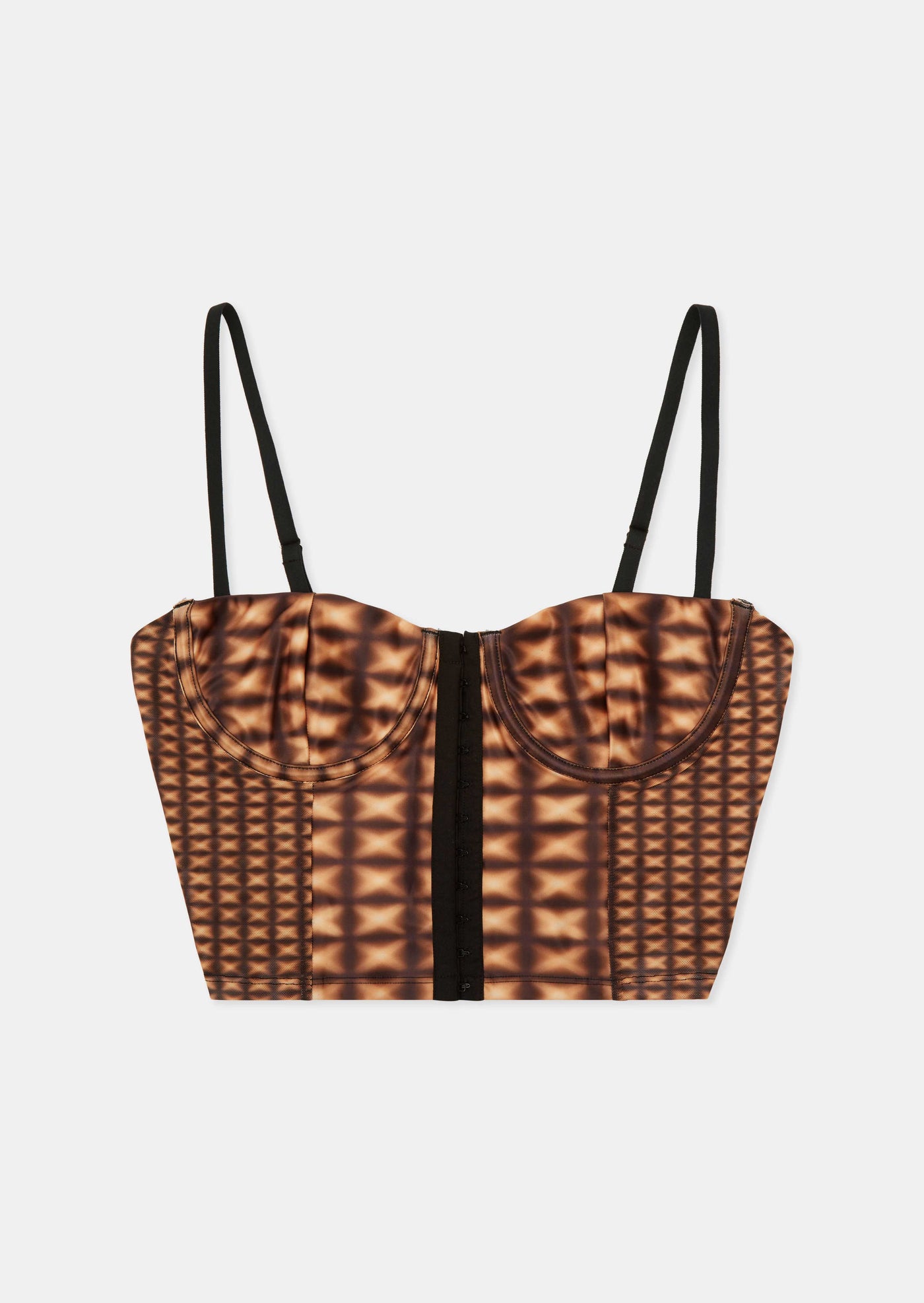DIGNITY TANK IN CHECK PRINT