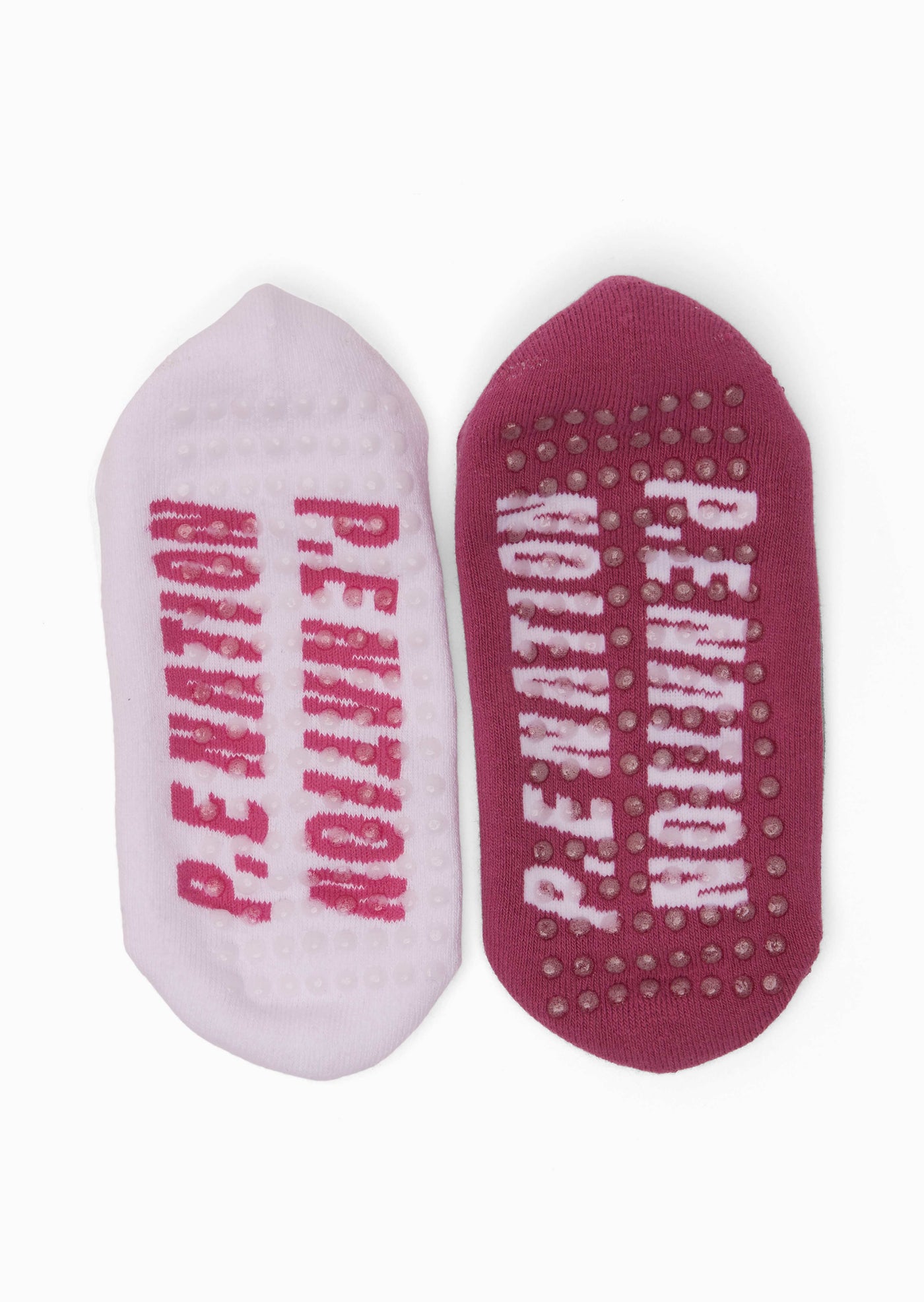 POST SEASON ANKLE SOCK IN RASPBERRY ROSE/WHITE