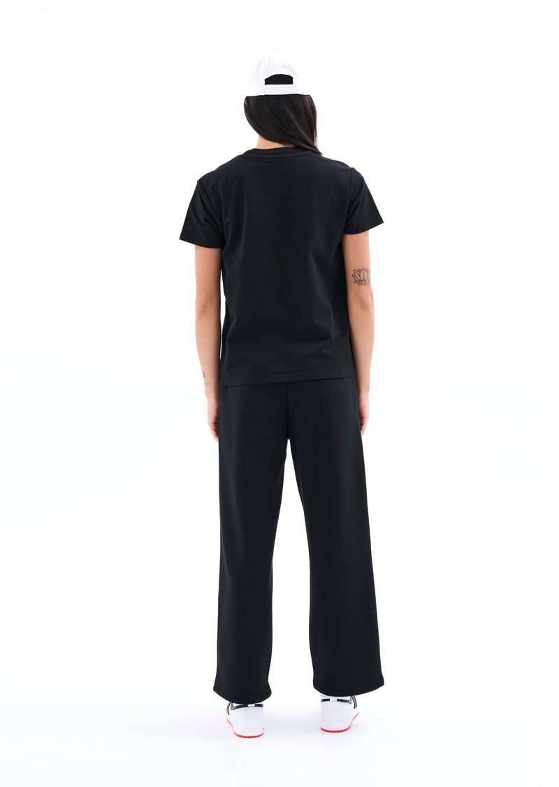 PRIMARY SLIM FIT TEE IN BLACK