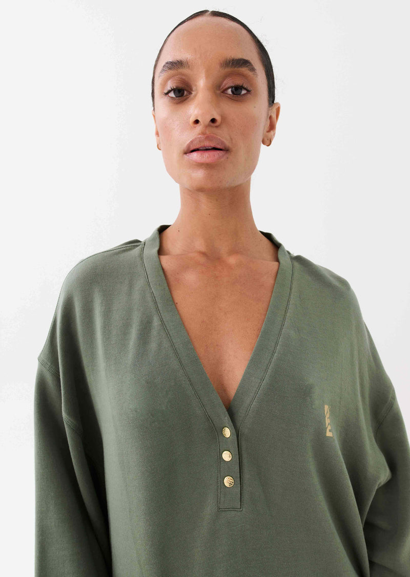 RESET LS TOP IN FOUR LEAF CLOVER