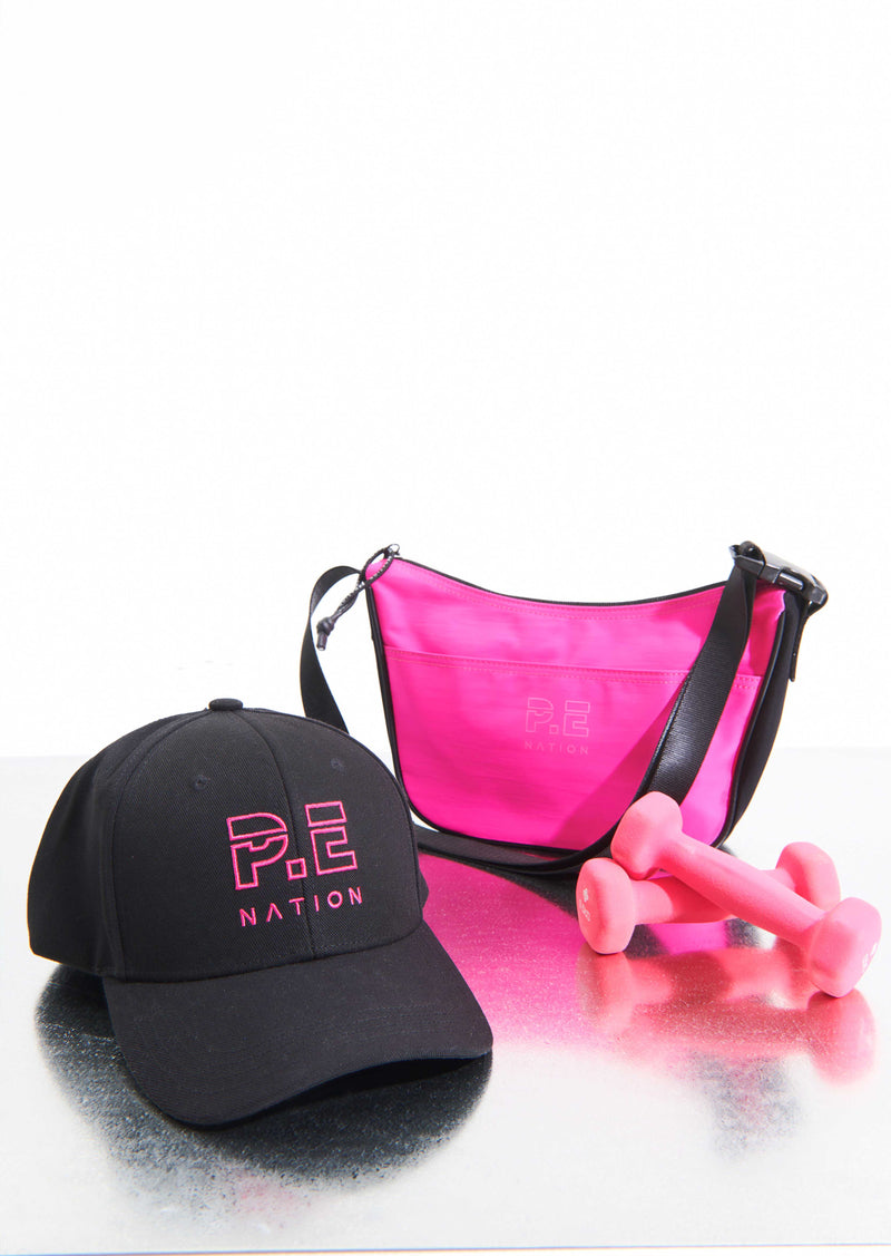 DEFINITION CAP IN BLACK/ROSE