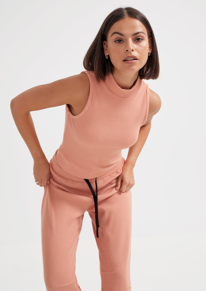 REBOUND TANK IN PEACH