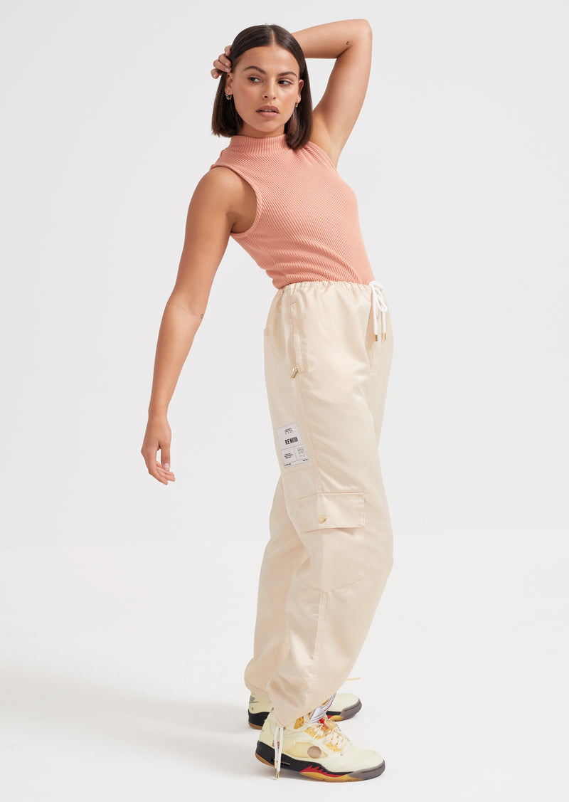 REBOUND TANK IN PEACH