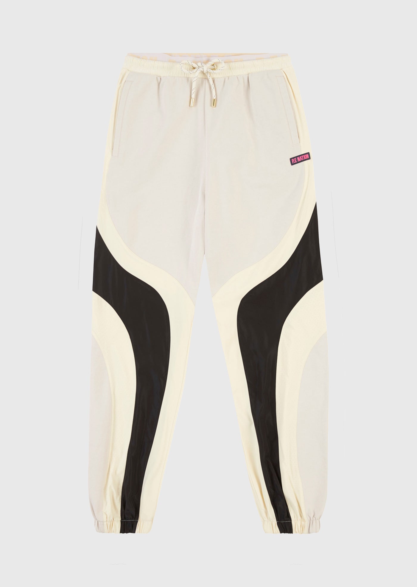 FRONTSIDE TRACKPANT IN WHITE SAND