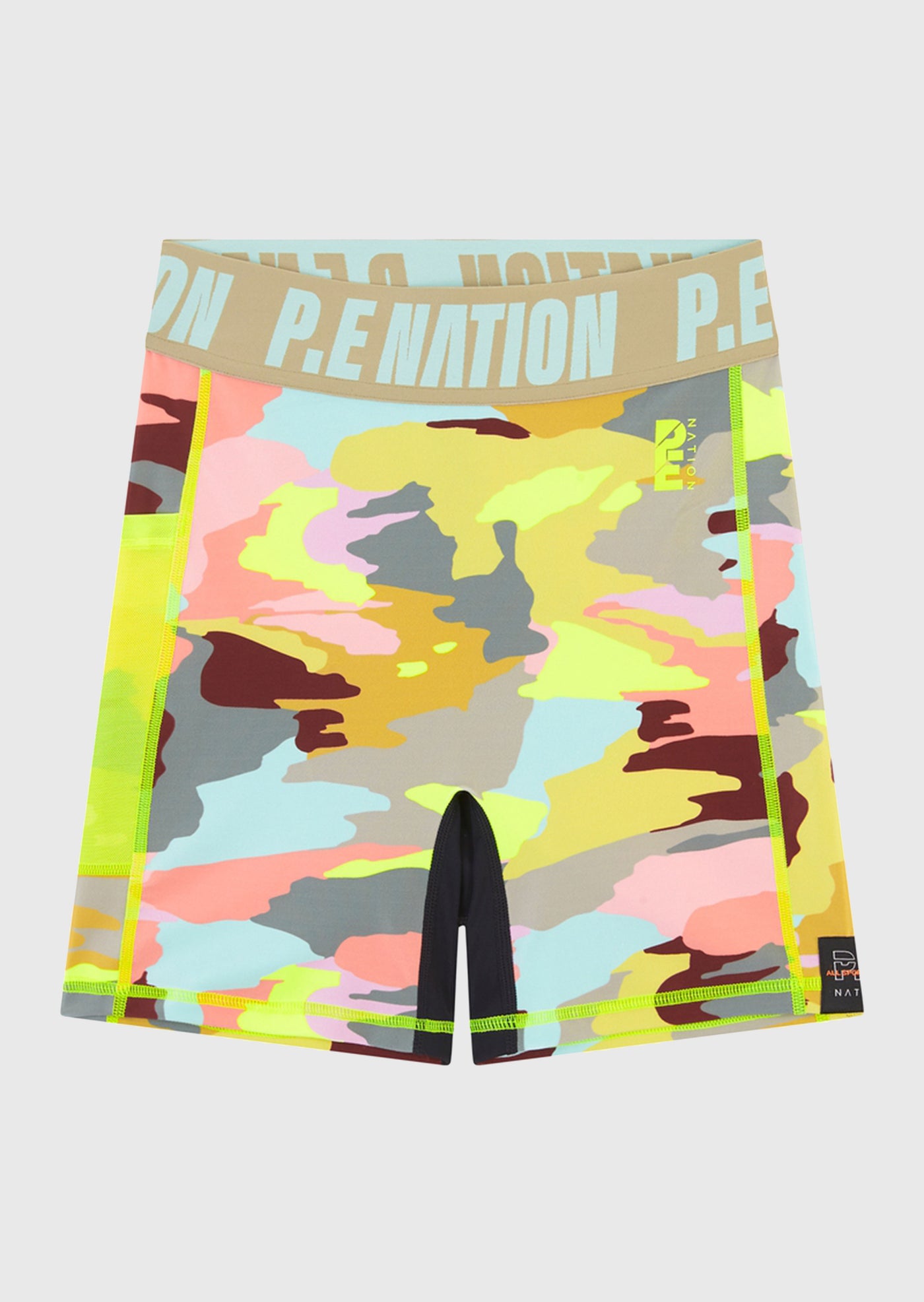 LONGITUDE SHORT IN COLOUR CAMO PRINT