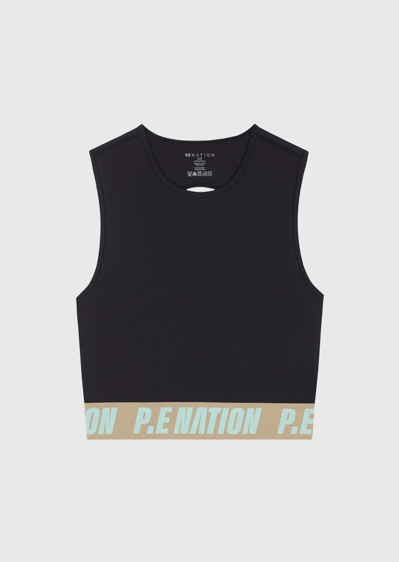 UPWARD TANK IN BLACK