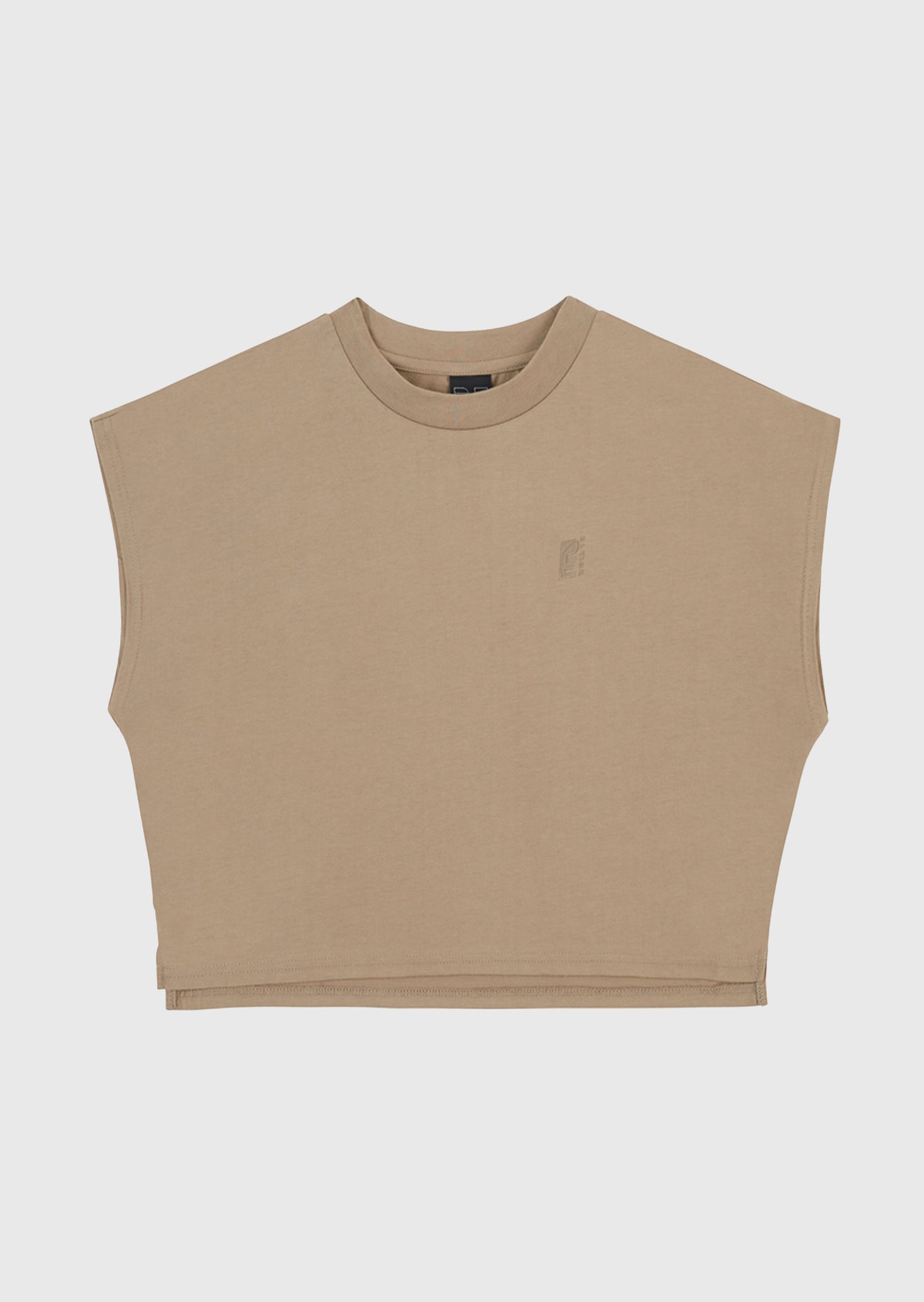 DIRECTION TEE IN SILVER MINK