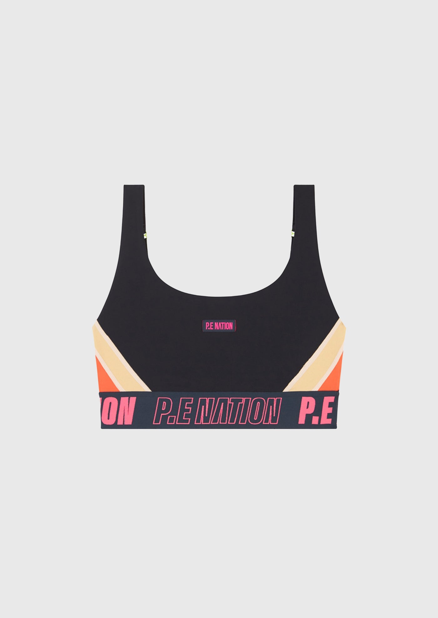 LEFT FIELD SPORTS BRA IN BLACK