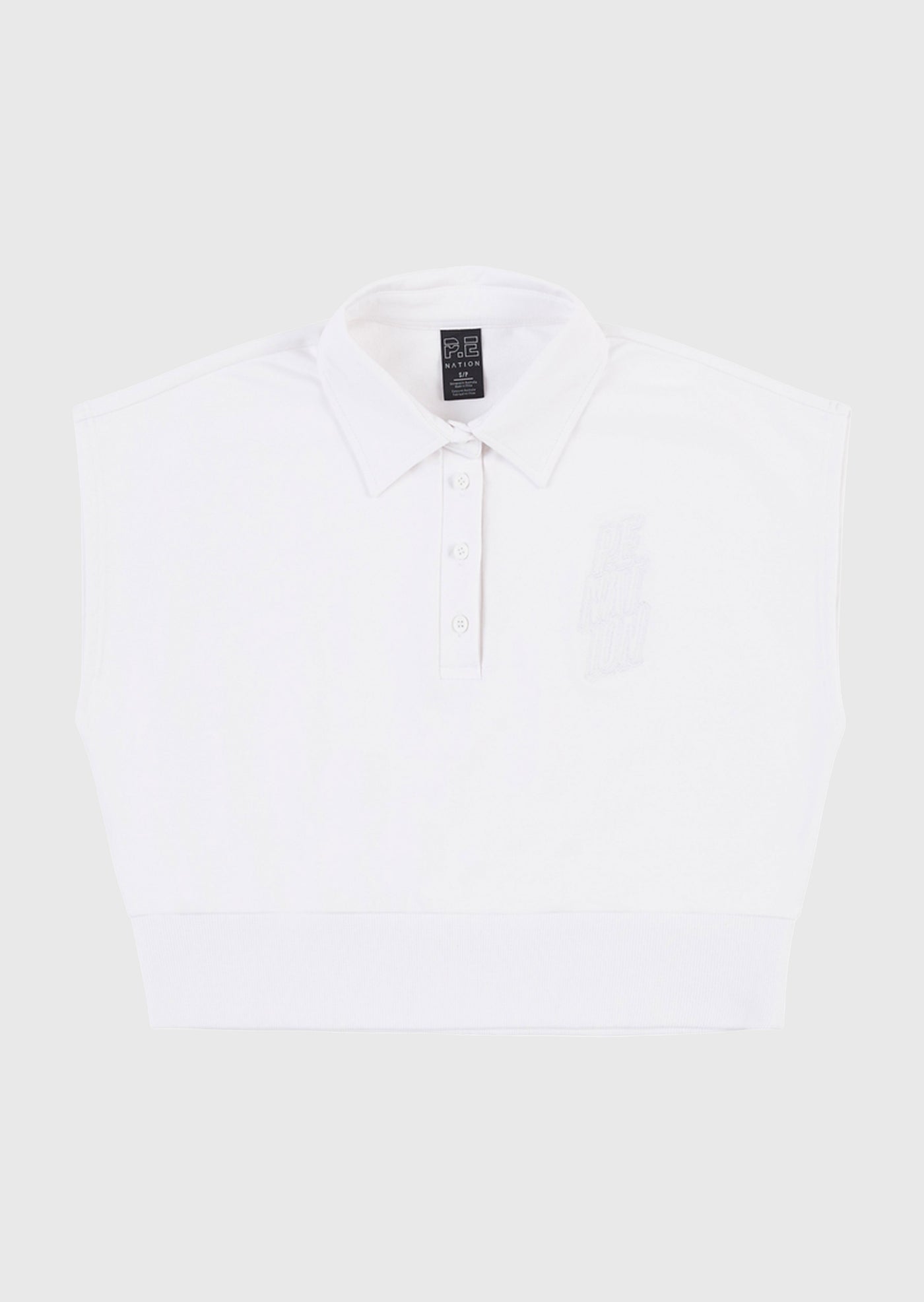 FOLLOW THROUGH TEE IN OPTIC WHITE