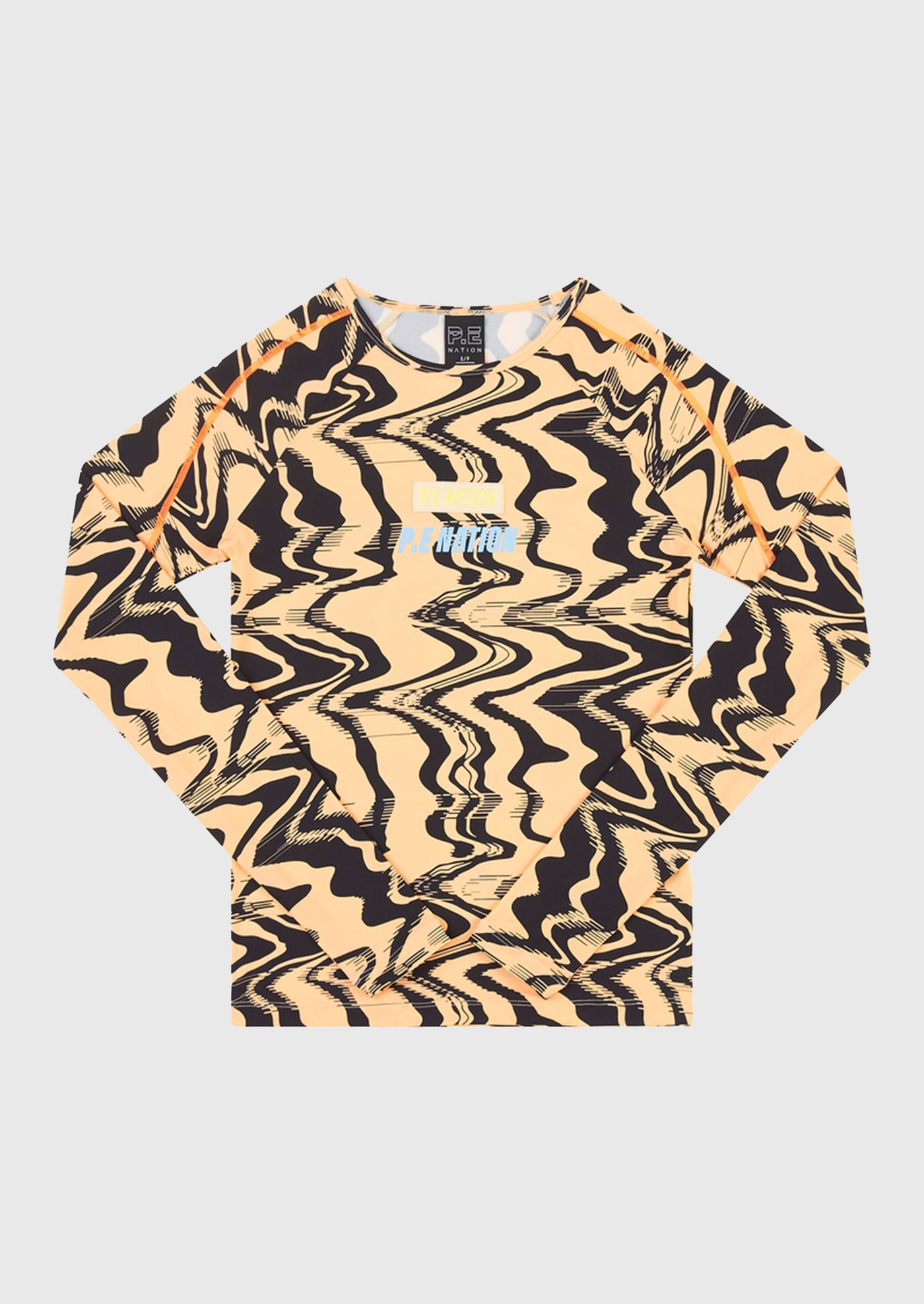 NEW WAVE LS TOP IN LIQUIFY PRINT