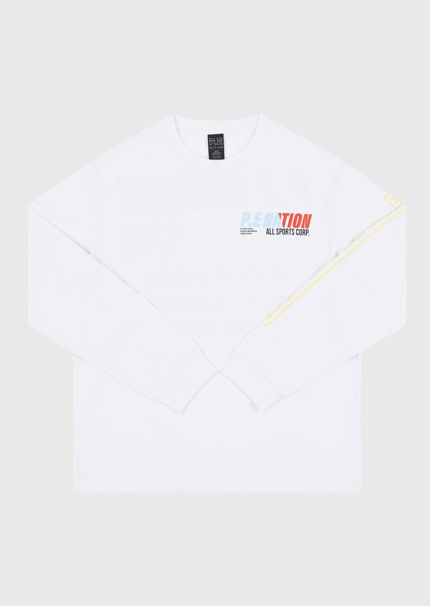 ELECTRIFY LS TEE IN WHITE