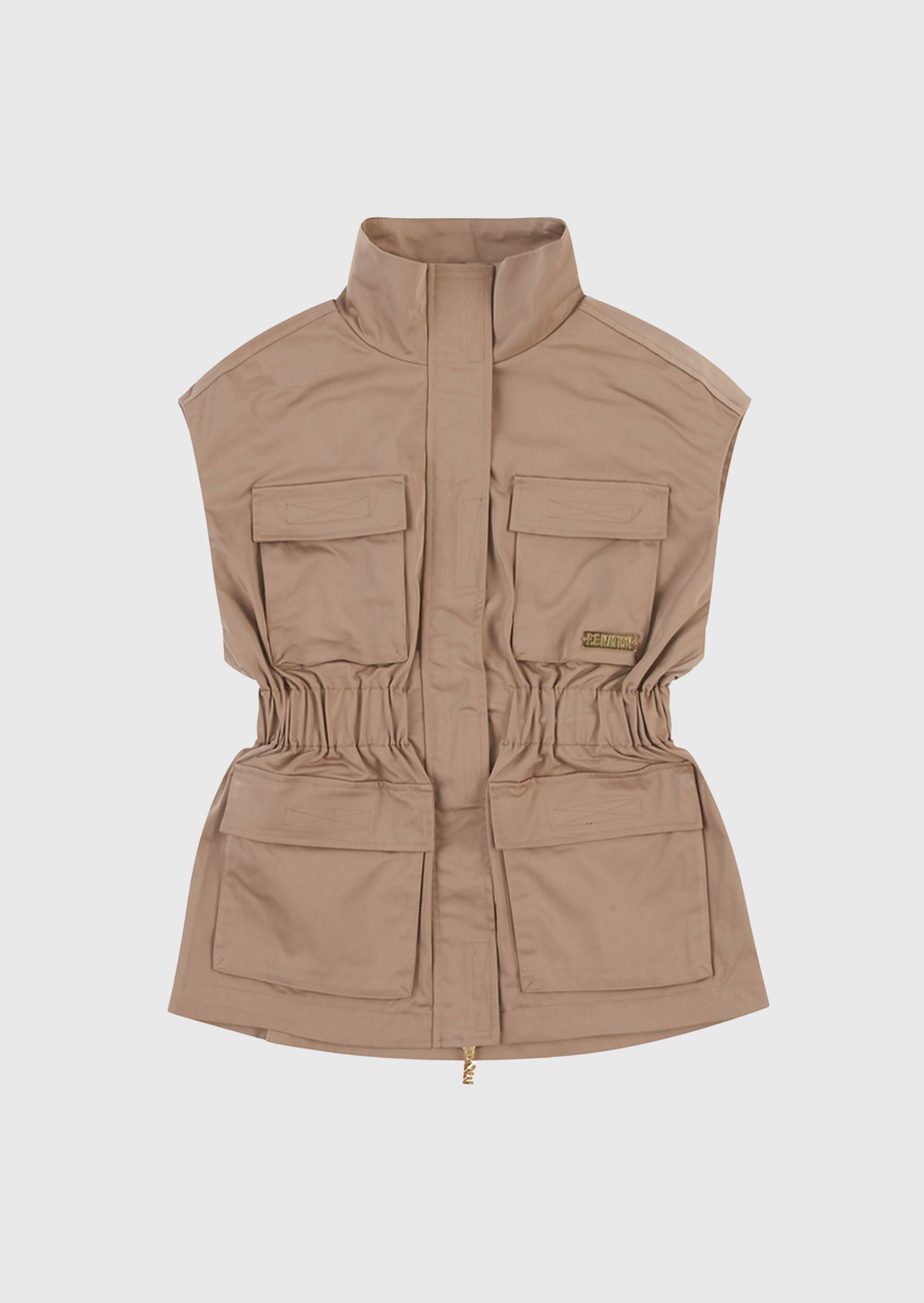 CROSSCOURT JACKET IN SILVER MINK