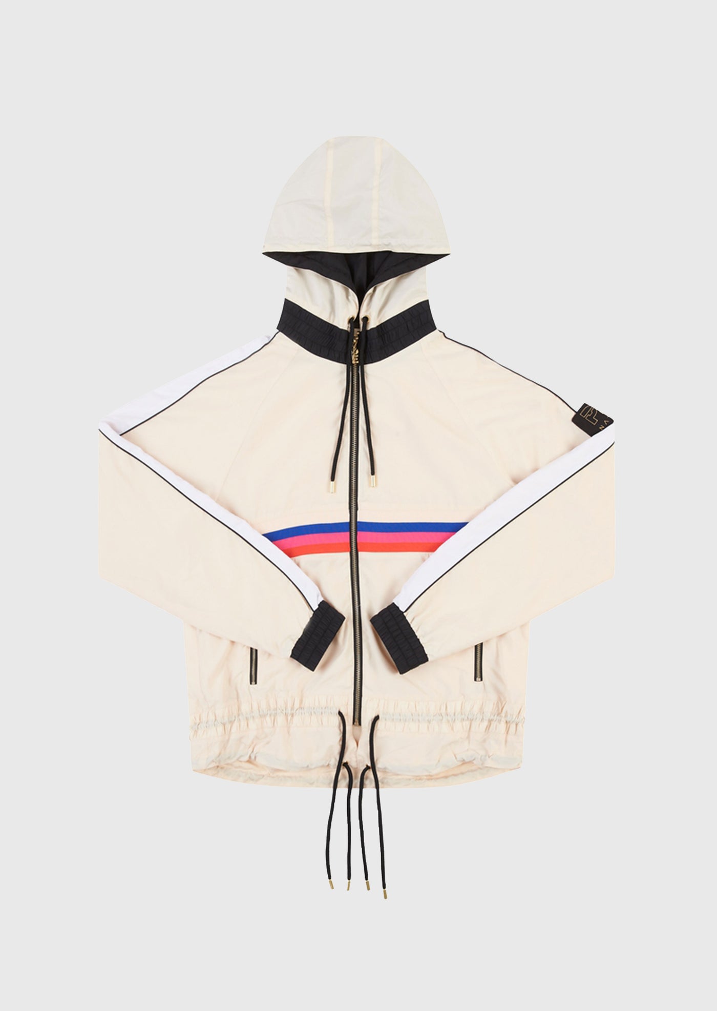 MAN DOWN JACKET IN PEARLED IVORY