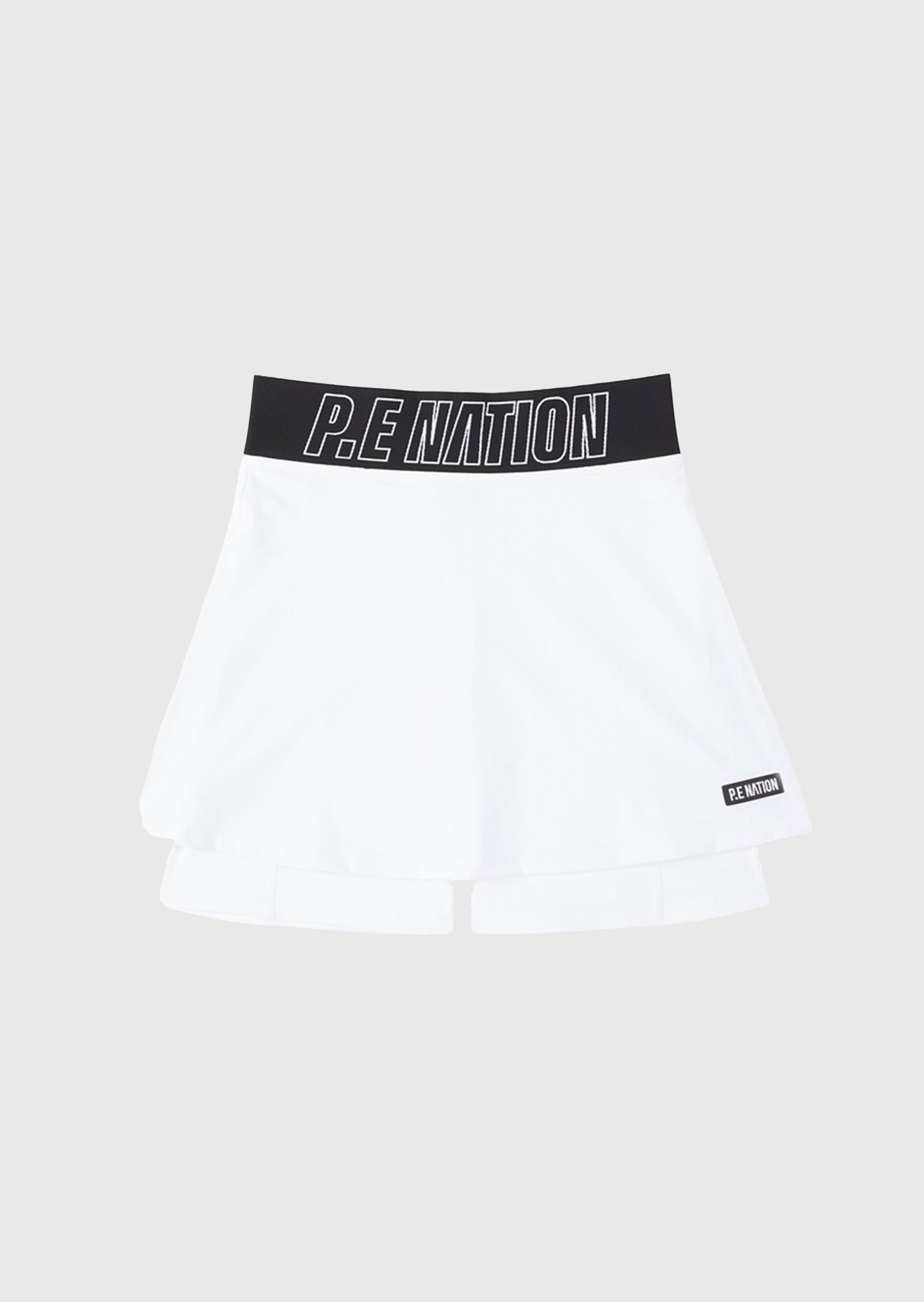 FOLLOW THROUGH SKORT IN OPTIC WHITE