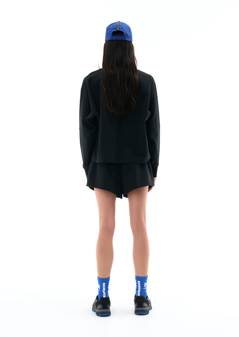 SEASON POINT SWEAT IN BLACK