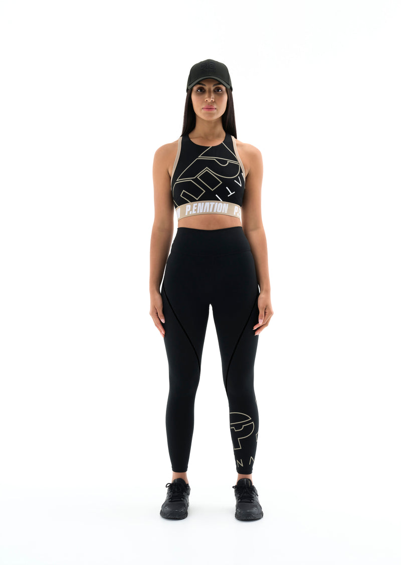 ALTA SPORTS BRA IN BLACK
